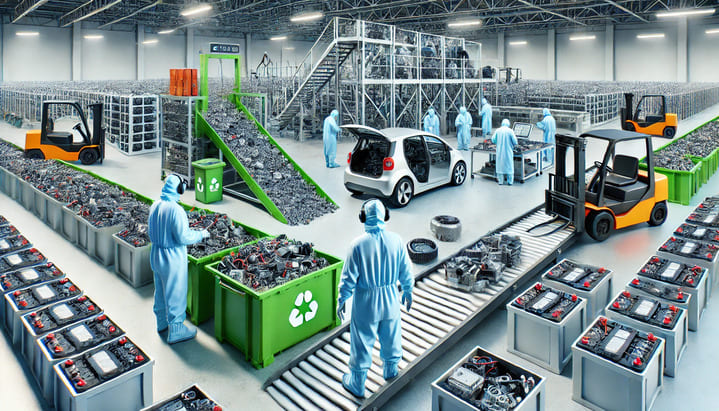 Como a Reciclagem de Baterias Elétricas Pode Impactar o Mercado Automotivo